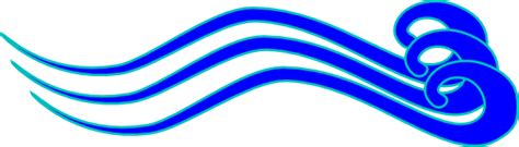 3 Blue Waves Clip Art At Vector Clip Art Online Royalty