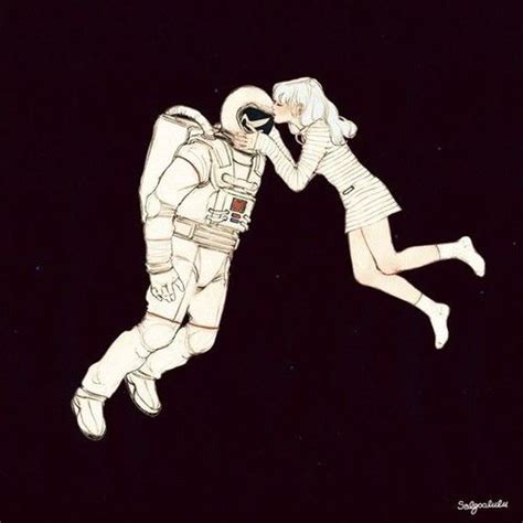 Love Art And Space Image Astronaut Art Astronaut Illustration Art