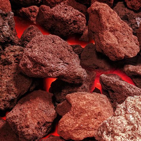 Lava Rock For Fire Pits And Gas Grills High Heat Xl Stones