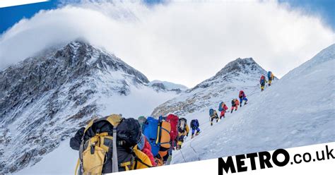 The Biggest Danger Of Climbing Everest The Queue Of Other People