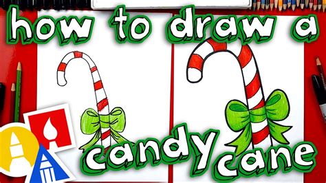 How To Draw A Candy Cane 18