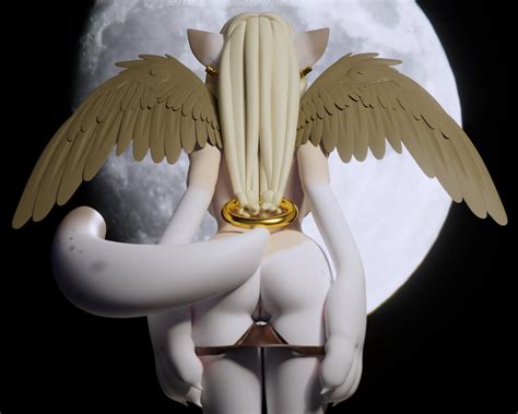 Rule 34 3d Anthro Ashnar Ass Breasts Feathered Wings Feathers Female