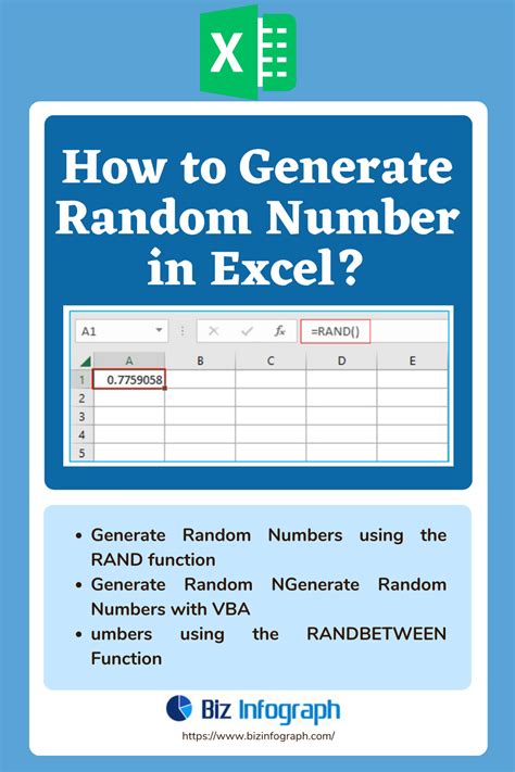 How To Generate Random Number In Excel Artofit