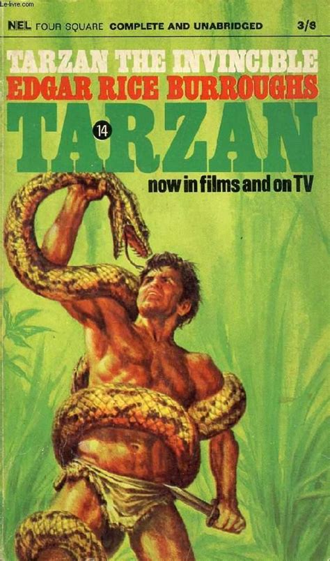tarzan the invincible by rice burroughs edgar bon couverture souple 1977 le livre