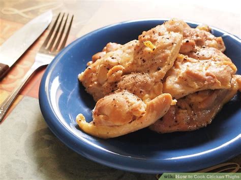 How long to cook chicken thighs in the air fryer? 4 Ways to Cook Chicken Thighs - wikiHow