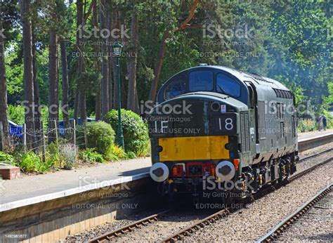 Vintage Br Class 37 English Electric Type 3 Diesel Engine At Holt