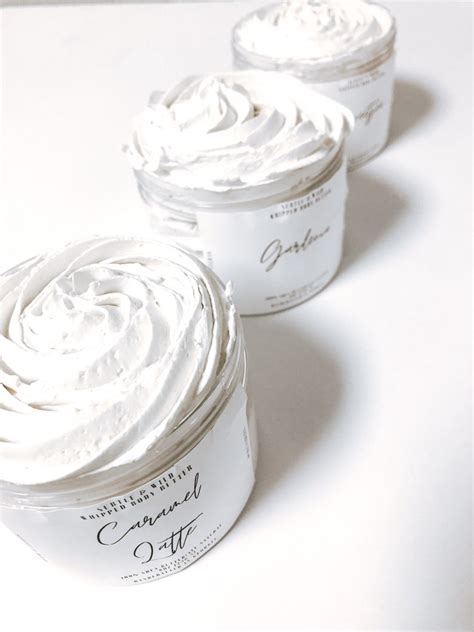 Wholesale 4 Oz Whipped Body Butters Private Label No Label Etsy