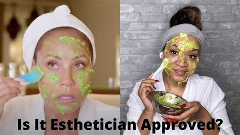 Esthetician Reviews Jada Pinkett Smiths Updated Skincare Routine Youtube