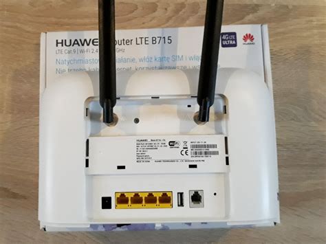 Router Huawei B715 Lte Cat9 Wi Fi 24 Ghz I 5 Ghz Trąbki Kup Teraz