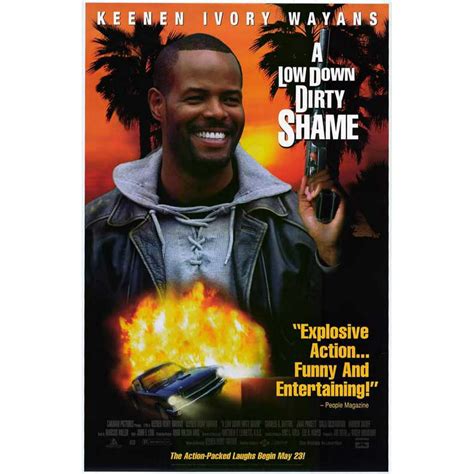 A Low Down Dirty Shame Movie Poster Style A 11 X 17 1994