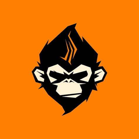 Monkey Logo Monkey Logo Design Monkey Logo Graphic Design Logo