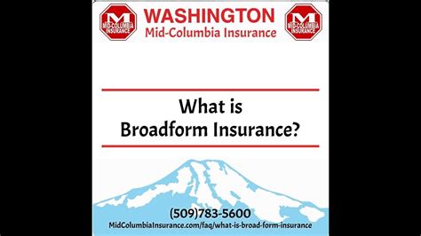 What Is Broad Form Insurance Broadform Driverslicenseinsurance Washington