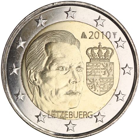 Luxembourg 2 Euro 2010 Arms Of The Grand Duke Eur15538
