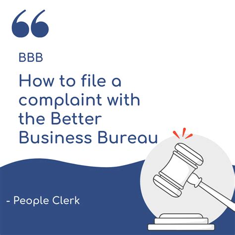 How To File A Complaint With The Better Business Bureau Bbb