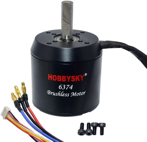 Hobbysky Bldc 6374 With Hall Sensor 170 To 330kv For Diy Electric Bike