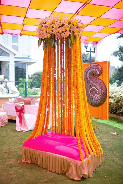 Punjabi Wedding Mehndi Ceremony ~ 16 Creative Design Ideas