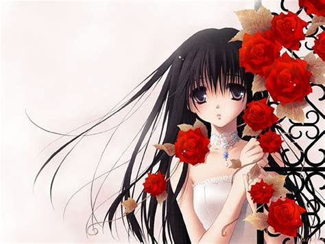 1920x1080px 1080p Free Download Red Rose Anime Cute Anime Sad