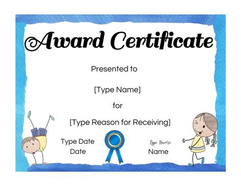 Free Printable Certificate Template For Students Printable Templates