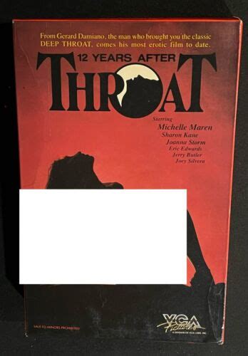 Betamax Erotica Rare Deep Throat 12 Years After 1984 Erotic Vintage