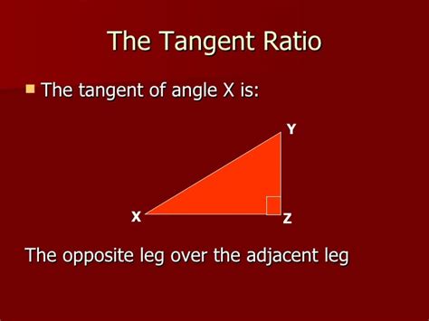 8 5 The Tangent Ratio