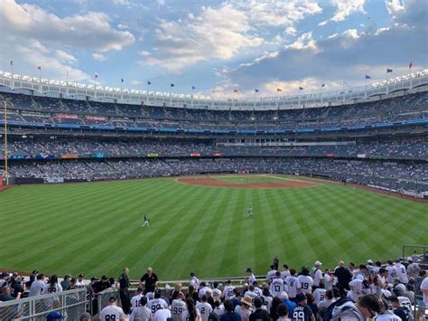 Yankees Stadium Seating Chart Virtual Elcho Table