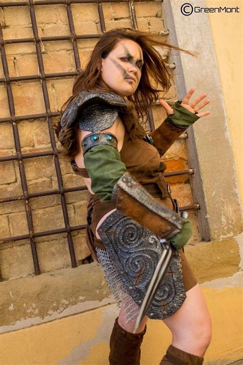 Aela The Huntress Thighs Guard Ancient Nord Armor Female Thighs Guard