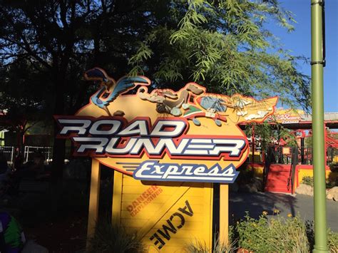 Roadrunner Express Six Flags Magic Mountain Review Incrediblecoasters