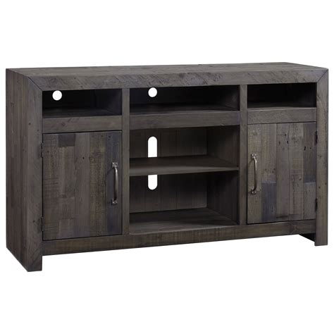 Signature Design By Ashley Mayflyn Reclaimed Solid Wood Large Tv Stand A Furniture Mattress