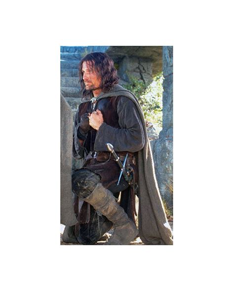 Lord Of The Rings Fellowship Lord Aragorn Costume Strider Etsy