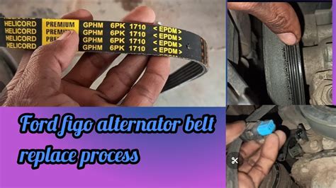 How To Replace Ford Figo Ac And Alternator Belt In Hindi Youtube