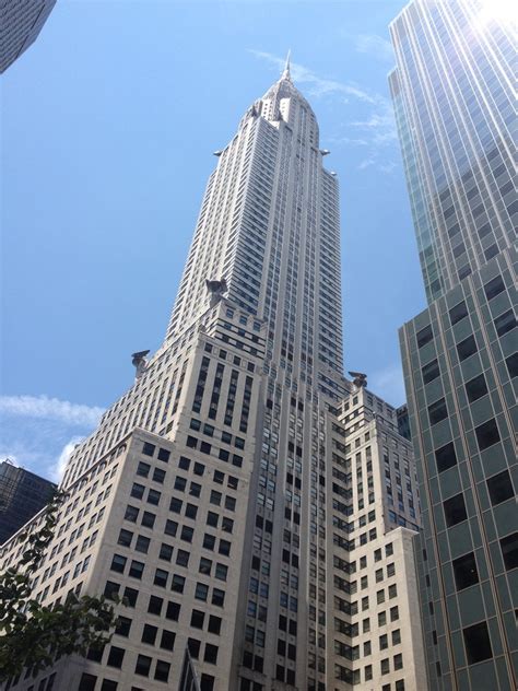 Chrysler Building New York Manhattan Skyscraper E Architect