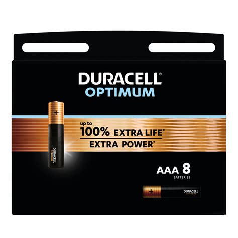 Duracell Optimum Alkaline Aaa Batterijen Duracell Nl