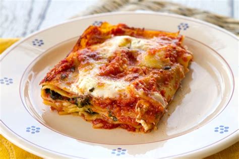 Spinach And Goat Cheese Lasagna Italian Food Forever