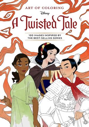 Art Of Coloring A Twisted Tale Disney Adult Coloring Book Available For Preorder Mousesteps