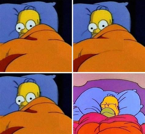 Homer Simpson Sleeping Template Blank Template Imgflip The Best Porn
