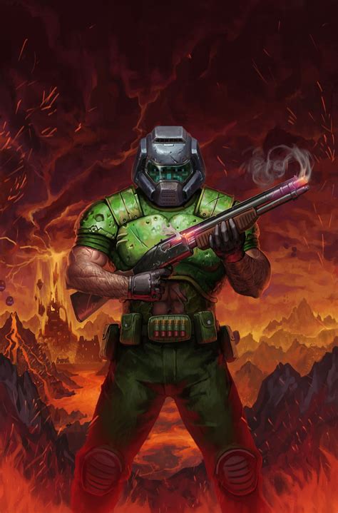 Artworkwkx82n Doom Videogame Doom Doom 3