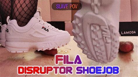 Fila Disruptor Shoejob Cock Trample And Stomp With Tamystarly Slave