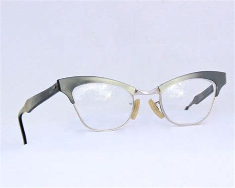 50s bausch and lomb eyeglasses vintage mid century women frames etsy vintage eyeglasses