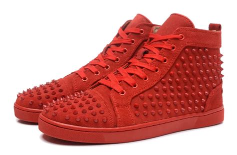 Louis Vuitton Red Bottoms Mens Spikes Protocol