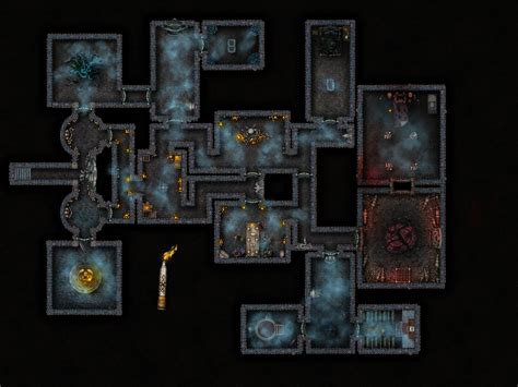 Cult Of The Candles Dungeon Map Inkarnate Create Fantasy Maps Online