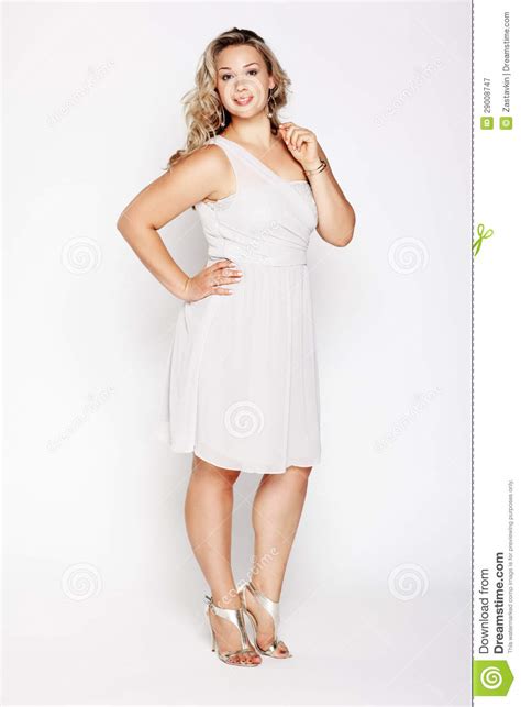 Beautiful Plus Size Woman Stock Image Image Of Female