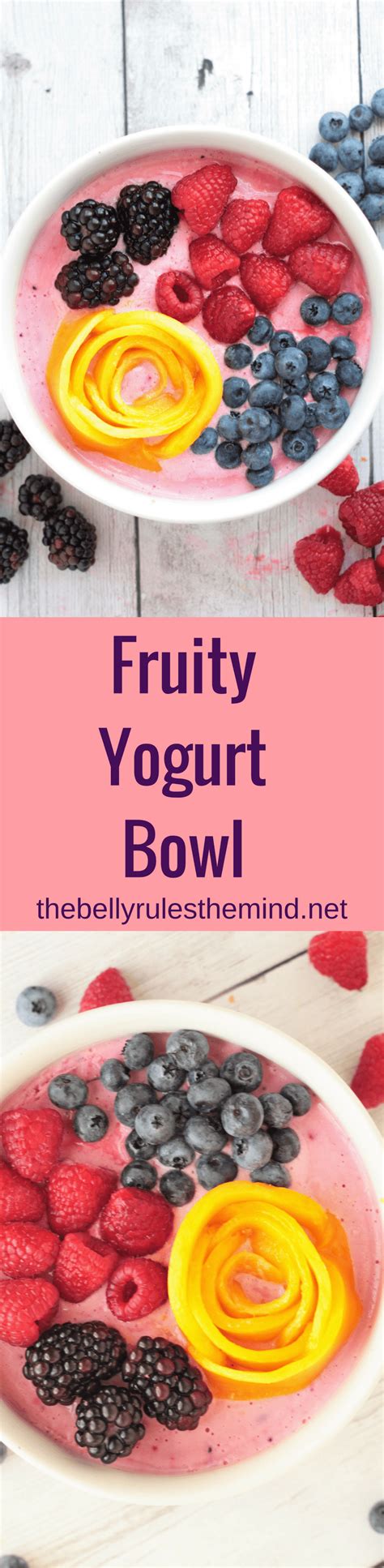 This Fruity Breakfast Yogurt Bowl Is Packed With Fresh Fruits And