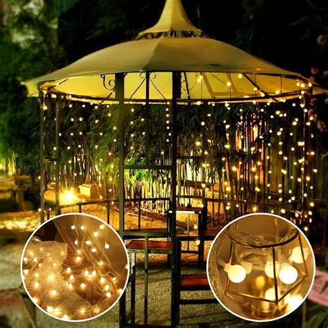 From bright lights that will make your garden stand out and make it easy for your guests to see their surroundings when the sun goes down, to subtle, delicate lights that. EEEkit 16.5FT Indoor/Outdoor String Lights Battery Powered ...