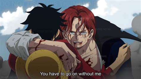 The End Of Shanks Shanks Sacrifices His Life To Save Luffy One Piece