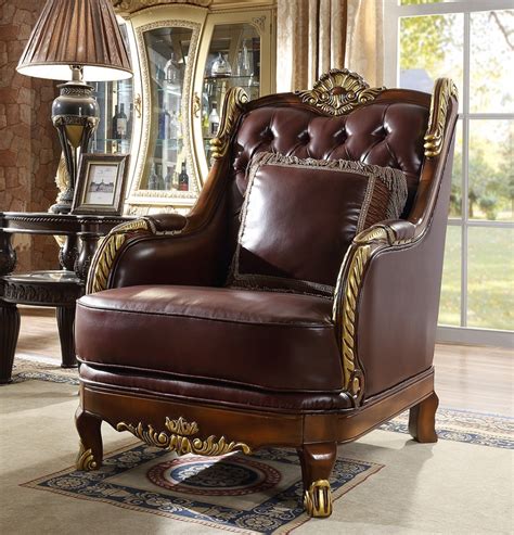 Hd 89 Homey Design Upholstery Living Room Set Victorian European