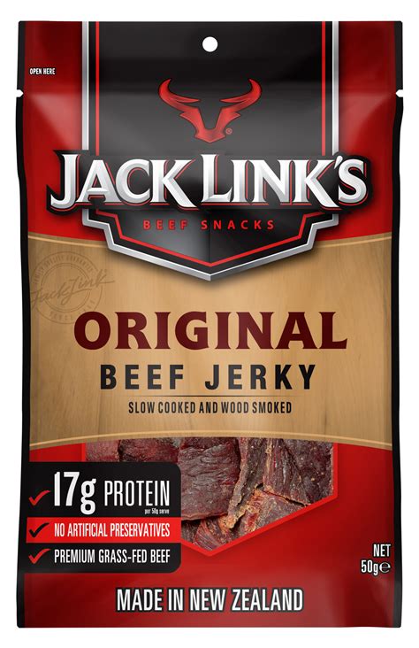 Jack Links Original Beef Jerky 50g 10 Pack At Mighty Ape Nz