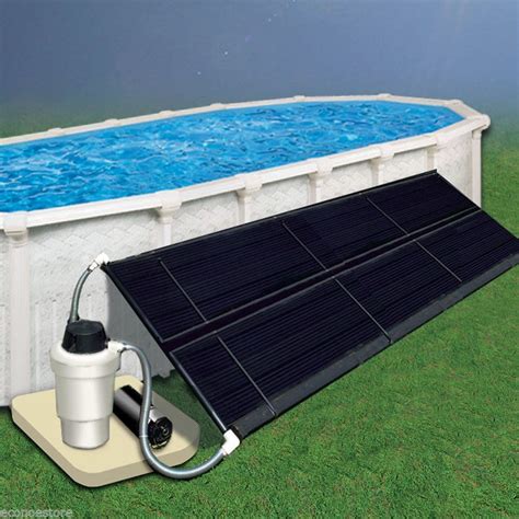 2x Energy Saving Above Ground Inground Swimming Pool Solar