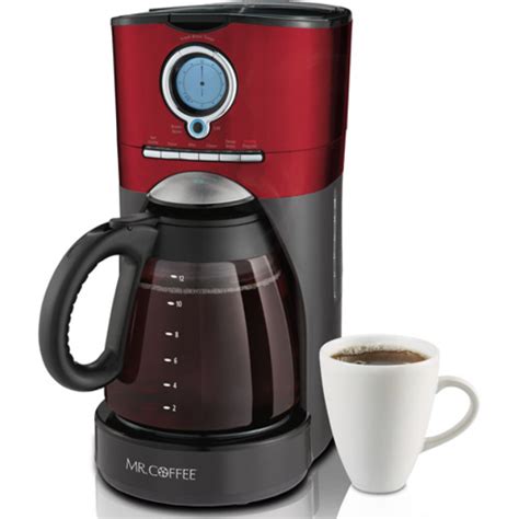 Mr Coffee 12 Cup Programmable Coffee Maker Bvmc Vmx36wm Red Reviews 2021