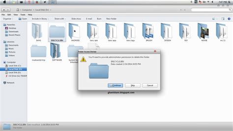 Cara Delete Rename Copy Dan Move Folder Atau File Yang Terkunci