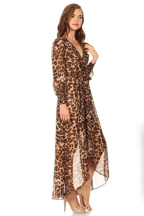 Leopard Print Maxi Dress 😍 The Best Of Fall Fashion Leopard Print
